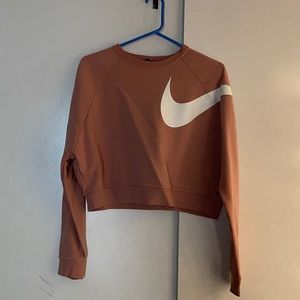 Nike cropped sweatshirt